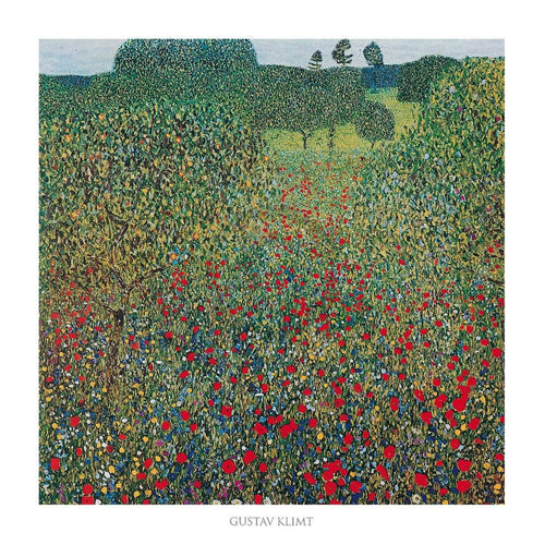 pgm gk 001 gustav klimt campo di papaveri stampa artistica 70x70cm 41d49ba2 e6b5 4fde ba50 8e1080967d8b | Yourdecoration.it