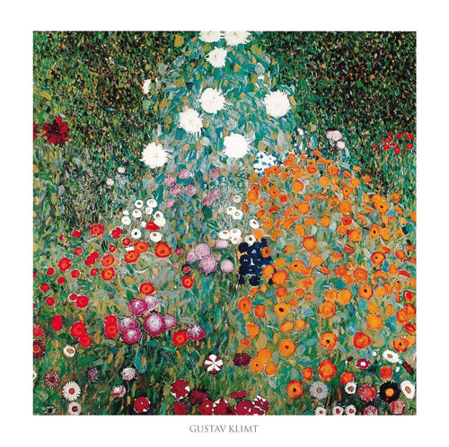 pgm gk 002 gustav klimt giardino fiorito stampa artistica 70x70cm a6130a6c a49b 41fe 9497 53c33408a7d9 | Yourdecoration.it