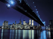 pgm hsi 134 henri silberman brooklyn bridge at night stampa artistica 80x60cm 03a5bf90 56df 4686 a525 7ca68f80db60 | Yourdecoration.it