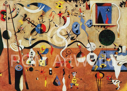 pgm jm 252 joan miro il carnevale darlecchino stampa artistica 80x60cm daf8d9be 529f 4cbf 9189 179cf2b3ac8b | Yourdecoration.it