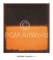 pgm mkr 124 mark rothko untitled 18 1963 stampa artistica 76x86cm | Yourdecoration.it