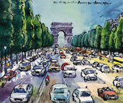 pgm ml 09 michael leu arc de triomphe stampa artistica 60x50cm | Yourdecoration.it