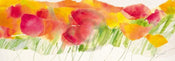 pgm mpt 18 marta peuckert poppy ribbon yellow stampa artistica 100x35cm | Yourdecoration.it