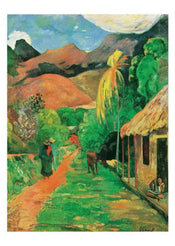 pgm pga 397 paul gauguin chemin a papeete stampa artistica 50x70cm | Yourdecoration.it