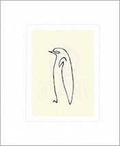 pgm pp 552 pablo picasso le pingouin stampa artistica 50x60cm | Yourdecoration.it