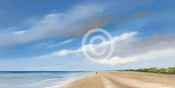 pgm psh 316 hans paus along the sea i stampa artistica 100x50cm | Yourdecoration.it