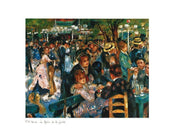 pgm ren 277 auguste renoir le moulin de la galette stampa artistica 70x50cm | Yourdecoration.it