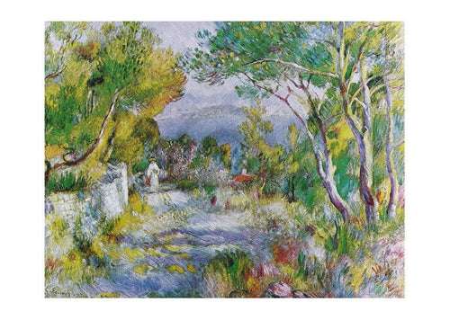 pgm ren 430 auguste renoir lestaque 1882 stampa artistica 70x50cm | Yourdecoration.it