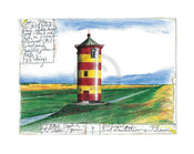 pgm seg 91 sabine gerke der leuchtturm von pilsum stampa artistica 30x24cm 66dce0ec 4d07 4657 83dd 2a8091d28f60 | Yourdecoration.it