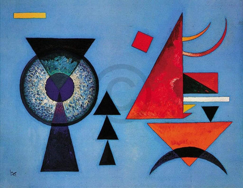 pgm wk 496 wassily kandinsky weiches hart stampa artistica 100x70cm c9bb20bc 5061 461b b6c2 95dfc528db66 | Yourdecoration.it