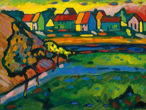 pgm wk 73 wassily kandinsky bayrisches dorf mit feld stampa artistica 80x60cm f5e7a5f4 78e5 4bf2 a49c 46fa9add727e | Yourdecoration.it