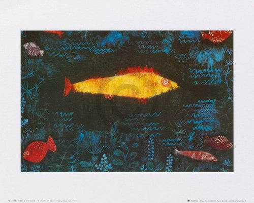 pgm x 606 paul klee the golden fish 1925 stampa artistica 30x24cm c5d734cd 27d5 42e6 832a 97928105b67f | Yourdecoration.it