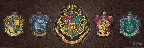 Pyramid Harry Potter Crests Poster 91,5x30,5cm | Yourdecoration.it