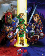 Pyramid The Legend of Zelda Ocarina of Time Poster 40x50cm | Yourdecoration.it