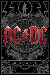 Pyramid AC DC Black Ice Poster 61x91,5cm | Yourdecoration.it