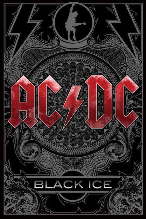 Pyramid AC DC Black Ice Poster 61x91,5cm | Yourdecoration.it