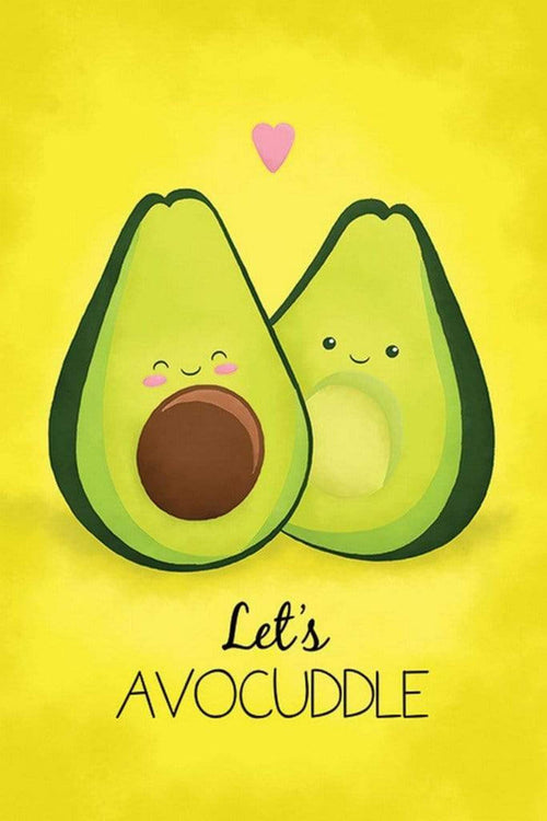 Pyramid Avocado Lets Avocuddle Poster 61x91,5cm | Yourdecoration.it