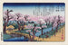 Pyramid Hiroshige Mount Fuji Koganei Bridge Poster 91,5x61cm | Yourdecoration.it