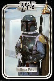 Pyramid Star Wars Boba Fett Retro Packaging Poster 61x91,5cm | Yourdecoration.it