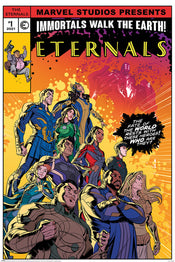 Pyramid The Eternals Immortals Walk the Earth Poster 61x91,5cm | Yourdecoration.it