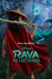 Pyramid Raya and the Last Dragon Warrior in the Wild Poster 61x91,5cm | Yourdecoration.it