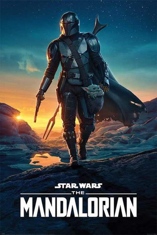 Pyramid Star Wars The Mandalorian Nightfall Poster 61x91,5cm | Yourdecoration.it