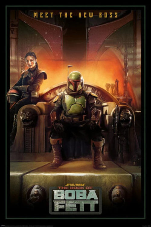 Pyramid PP34918 Star Wars The Book Of Boba Fett Meet The New Boss Poster | Yourdecoration.it