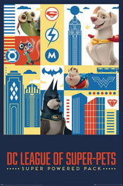 Pyramid Pp34975 Dc Super Pets Activate Poster 61x91,5cm | Yourdecoration.it