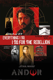 Pyramid Pp35061 Star Wars Andor For The Rebellion Poster 61X91,5cm | Yourdecoration.it