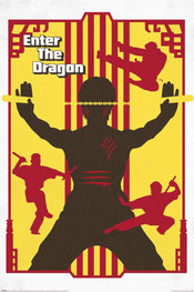 Pyramid Pp35249 Warner Bros Enter The Dragon Poster 61X91,5cm | Yourdecoration.it