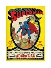 pyramid ppr40114 superman no 1 stampa artistica 60x80cm | Yourdecoration.it