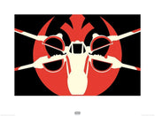 pyramid ppr40641 star wars episode vii xwing pop art stampa artistica 60x80cm | Yourdecoration.it