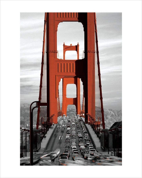 pyramid ppr40992 golden gate bridge san francisco stampa artistica 60x80cm b82a25ec 4446 495e 921a e58bae4841b1 | Yourdecoration.it