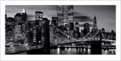 pyramid ppr41003 brooklyn bridge black and white stampa artistica 50x100cm 1ce772b2 a0f0 4be8 9e44 e31f88efe170 | Yourdecoration.it