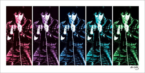 pyramid ppr41020 elvis presley 68 comeback special pop art stampa artistica 50x100cm | Yourdecoration.it