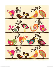 pyramid ppr43131 valentina ramos singing birds stampa artistica 40x50cm | Yourdecoration.it