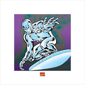 pyramid ppr45087 silver surfer marvel comics stampa artistica 40x40cm | Yourdecoration.it