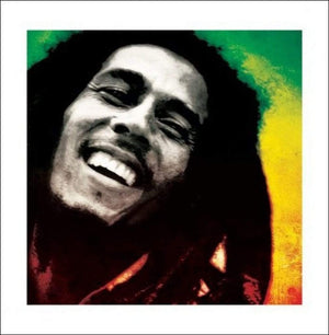 pyramid ppr45242 bob marley paint stampa artistica 40x40cm | Yourdecoration.it