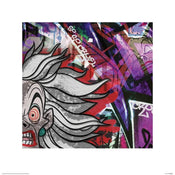 pyramid ppr45356 cruella deville graffiti stampa artistica 40x40cm | Yourdecoration.it