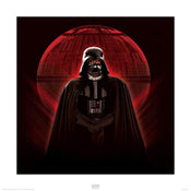 pyramid ppr45669 star wars rogue one darth vader and death star stampa artistica 40x40cm | Yourdecoration.it