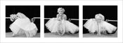 pyramid ppr67066 marilyn monroe ballerina triptych stampa artistica 33x95cm | Yourdecoration.it