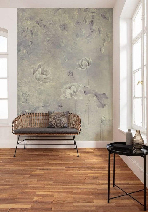 R2 016 Komar Water Lily Carta Da Parati In Tessuto Non Tessuto 200X280cm 2 Strisce Ambiente_4292E550 Aff3 4Fb6 998D Ee71Aad291C2 | Yourdecoration.it