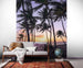 Sh022 Vd2 Komar Palmtrees On Beach Carta Da Parati In Tessuto Non Tessuto 200X250cm 2 Strisce Ambiente | Yourdecoration.it