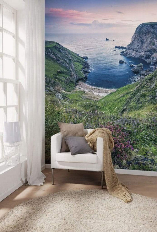 Sh025 Vd2 Komar The Blue Bay Carta Da Parati In Tessuto Non Tessuto 200X250cm 2 Strisce Ambiente | Yourdecoration.it