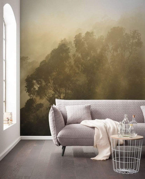 Sh067 Vd4 Komar Misty Mountain Carta Da Parati In Tessuto Non Tessuto 400X250cm 4 Strisce Ambiente | Yourdecoration.it