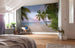 Sh086 Vd4 Komar Paradise Morning Carta Da Parati In Tessuto Non Tessuto 400X250cm 4 Strisce Ambiente | Yourdecoration.it