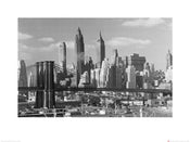 Stampa Artistica Time Life Lower Manhattan Skyline 1948 80x60cm Pyramid PPR40466 | Yourdecoration.it